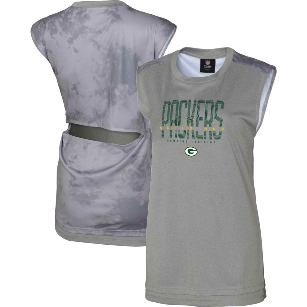 Green Bay Packers Women's No Sweat Tank Top - Gray on sale