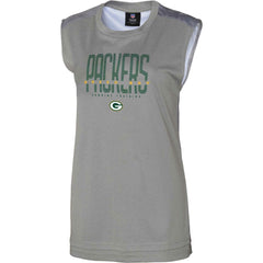 Green Bay Packers Women's No Sweat Tank Top - Gray on sale