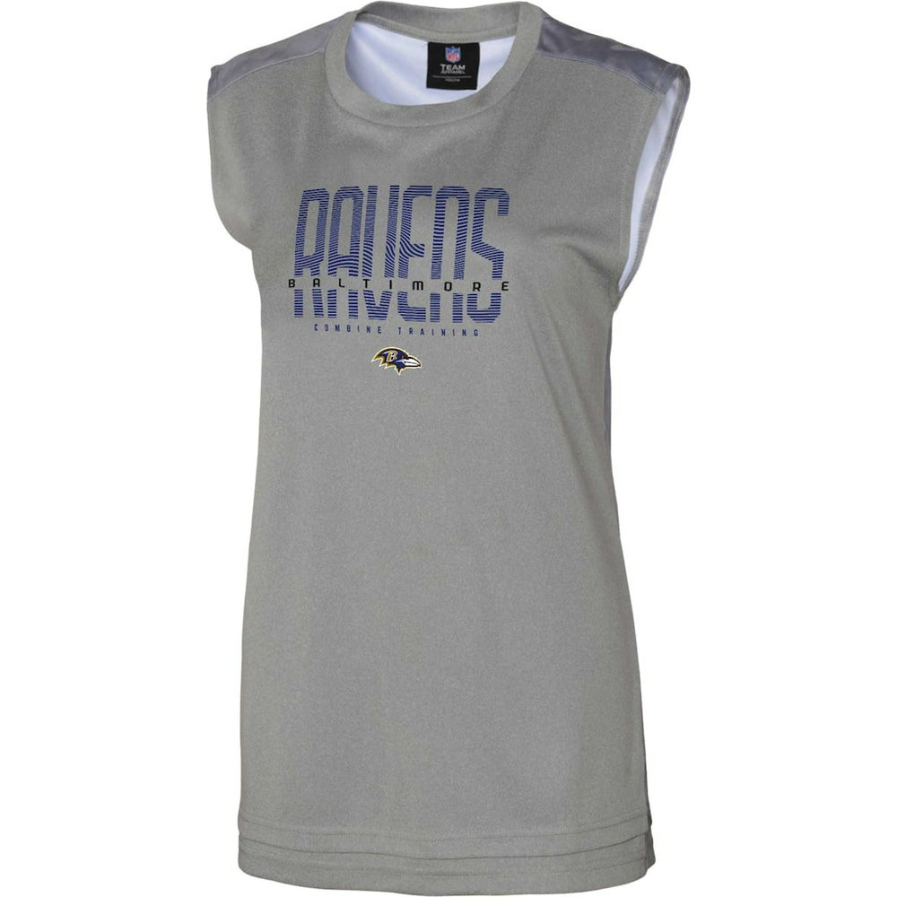 Baltimore Ravens Women's No Sweat Tank Top - Gray sale