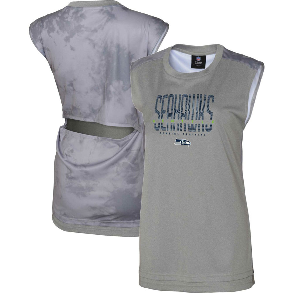 Seattle Seahawks Women's No Sweat Tank Top - Gray for sale