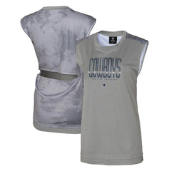 Dallas Cowboys Women's No Sweat Tank Top - Gray on sale