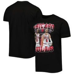 DeMar DeRozan & Zach LaVine Chicago Bulls Stadium Essentials Unisex Player Duo T-Shirt sale - Black outlet