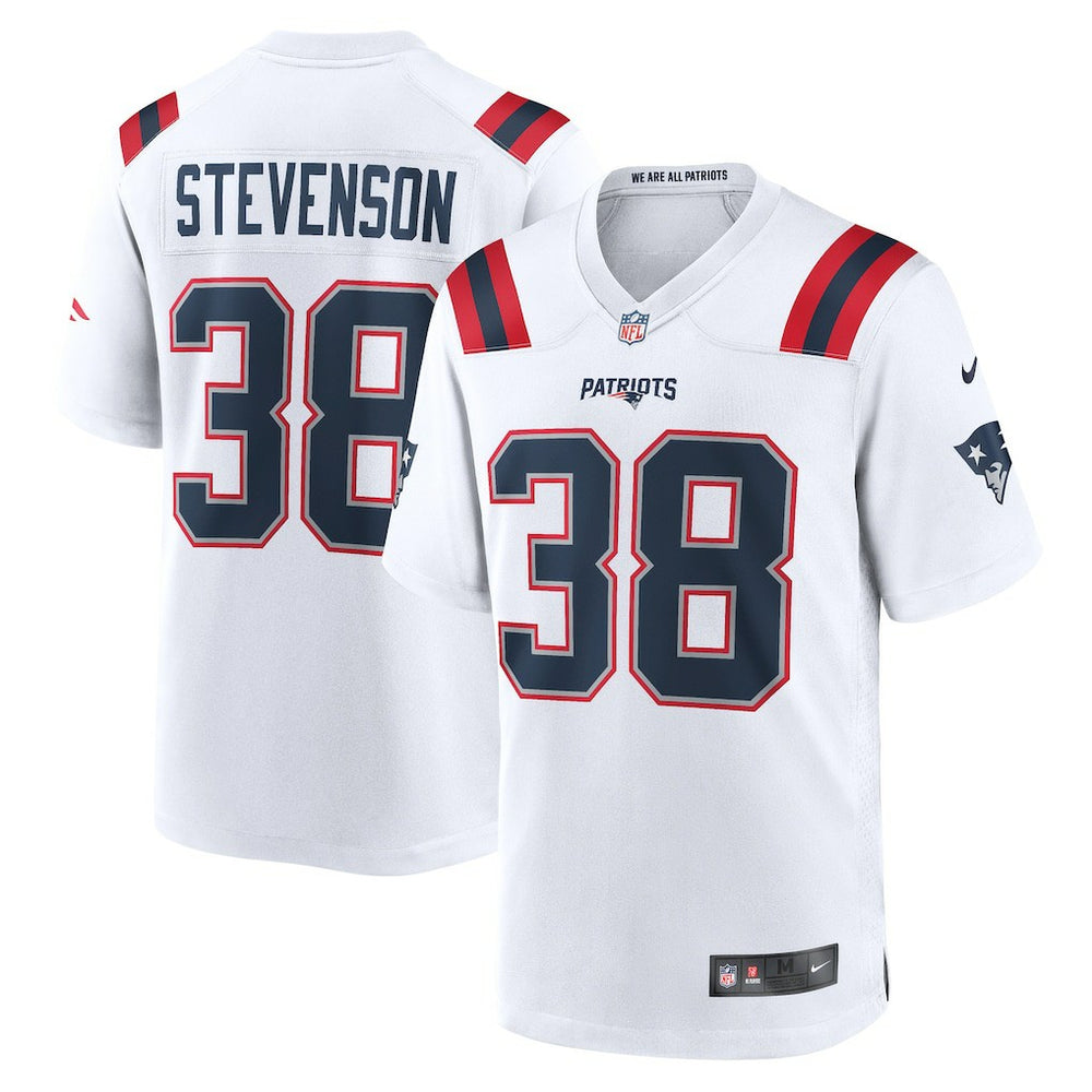 Rhamondre Stevenson New England Patriots Game Player Jersey - White | Nike sale