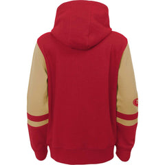 San Francisco 49ers Preschool Stadium Color Block Full-Zip Hoodie - Scarlet sale