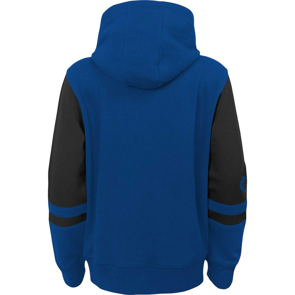 Indianapolis Colts Preschool Stadium Color Block Full-Zip Hoodie - Royal discount