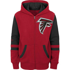 Atlanta Falcons Preschool Stadium Color Block Full-Zip Hoodie - Red for sale