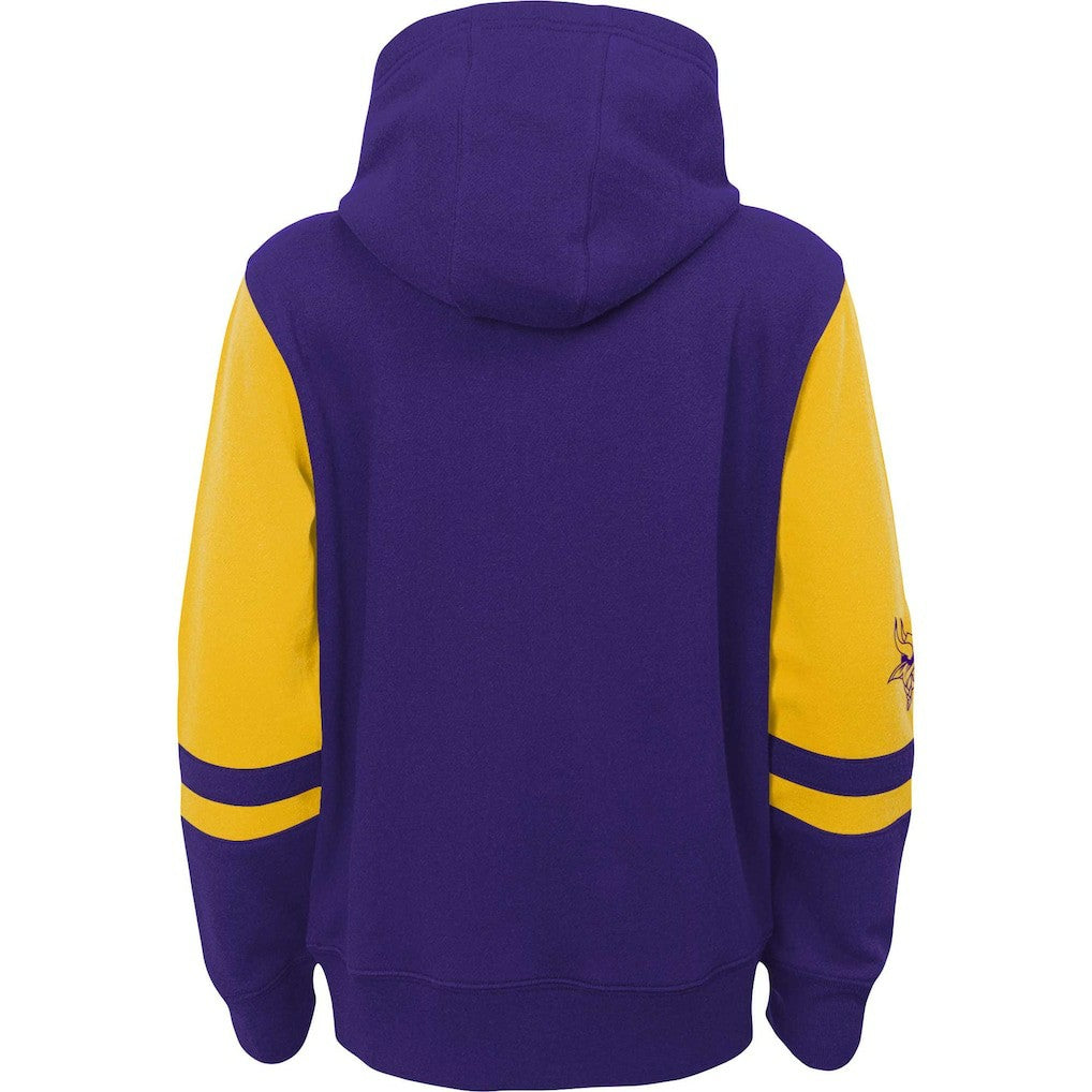 Minnesota Vikings Preschool Stadium Color Block Full-Zip Hoodie - Purple online