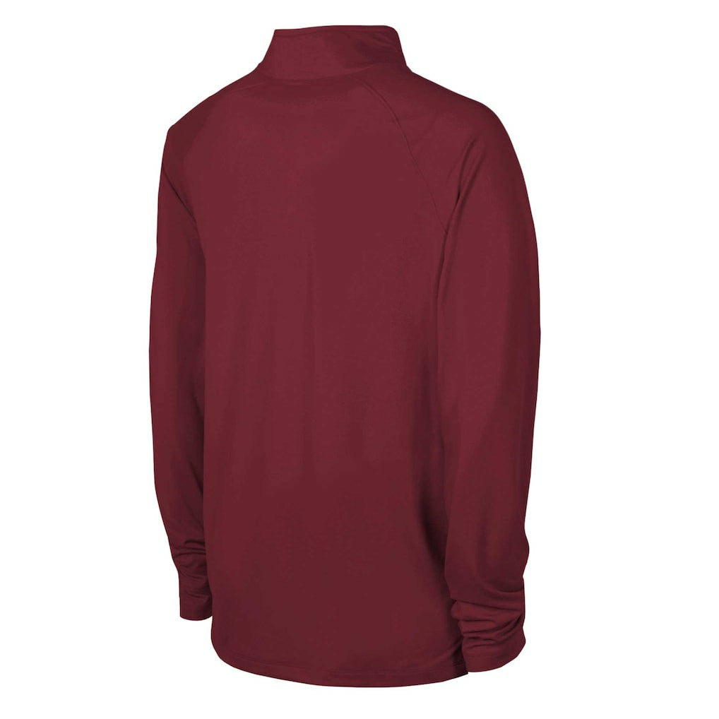 Arizona Cardinals Combine Authentic Raglan Quarter-Zip Top - Cardinal outlet