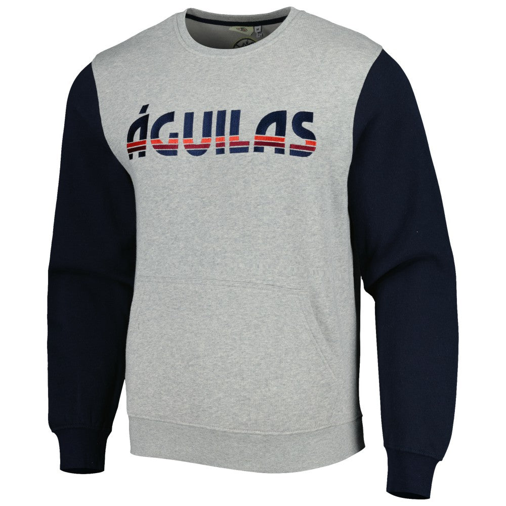Club America Kangaroo Pullover Sweatshirt - Gray/Navy shop