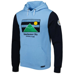Manchester City Lifestyle Pullover Hoodie - Sky Blue/Navy shop