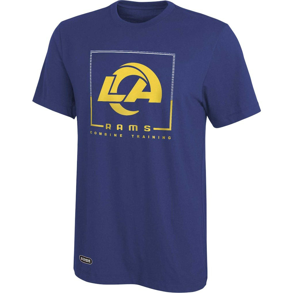 Los Angeles Rams Combine Authentic Clutch T-Shirt - Royal online