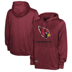 Arizona Cardinals Speed Drill Streak Pullover Hoodie - Cardinal discount