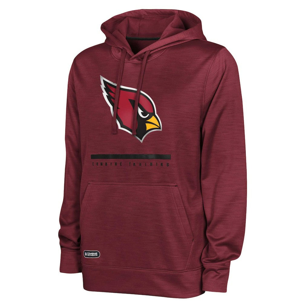 Arizona Cardinals Speed Drill Streak Pullover Hoodie - Cardinal discount