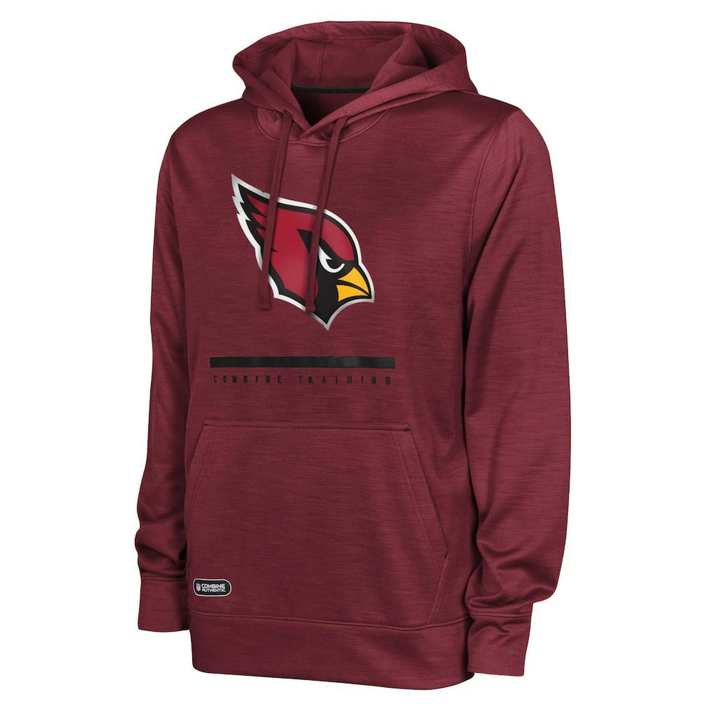 Arizona Cardinals Speed Drill Streak Pullover Hoodie - Cardinal discount