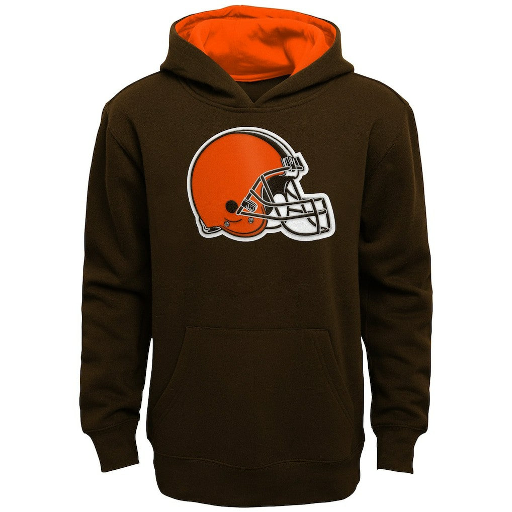 Cleveland Browns Outerstuff Preschool Prime Pullover Hoodie - Brown cheap