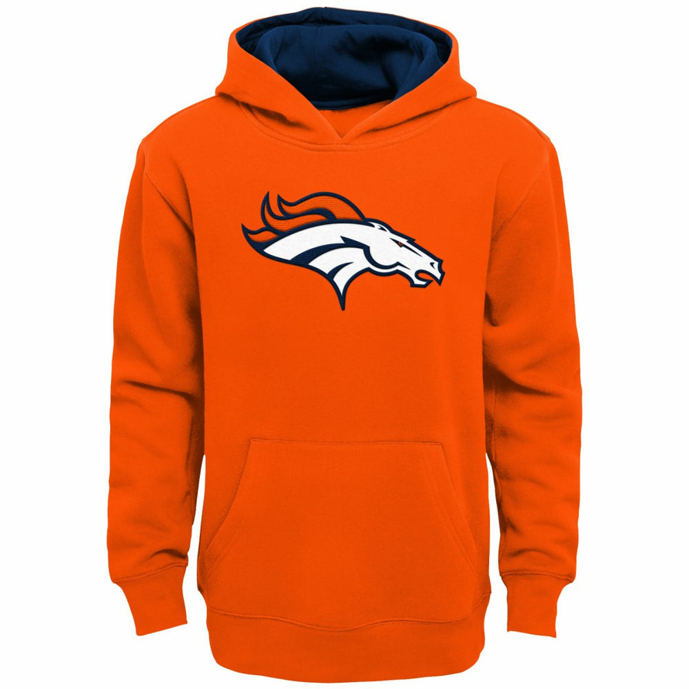 Denver Broncos Youth Prime Pullover Hoodie - Orange online
