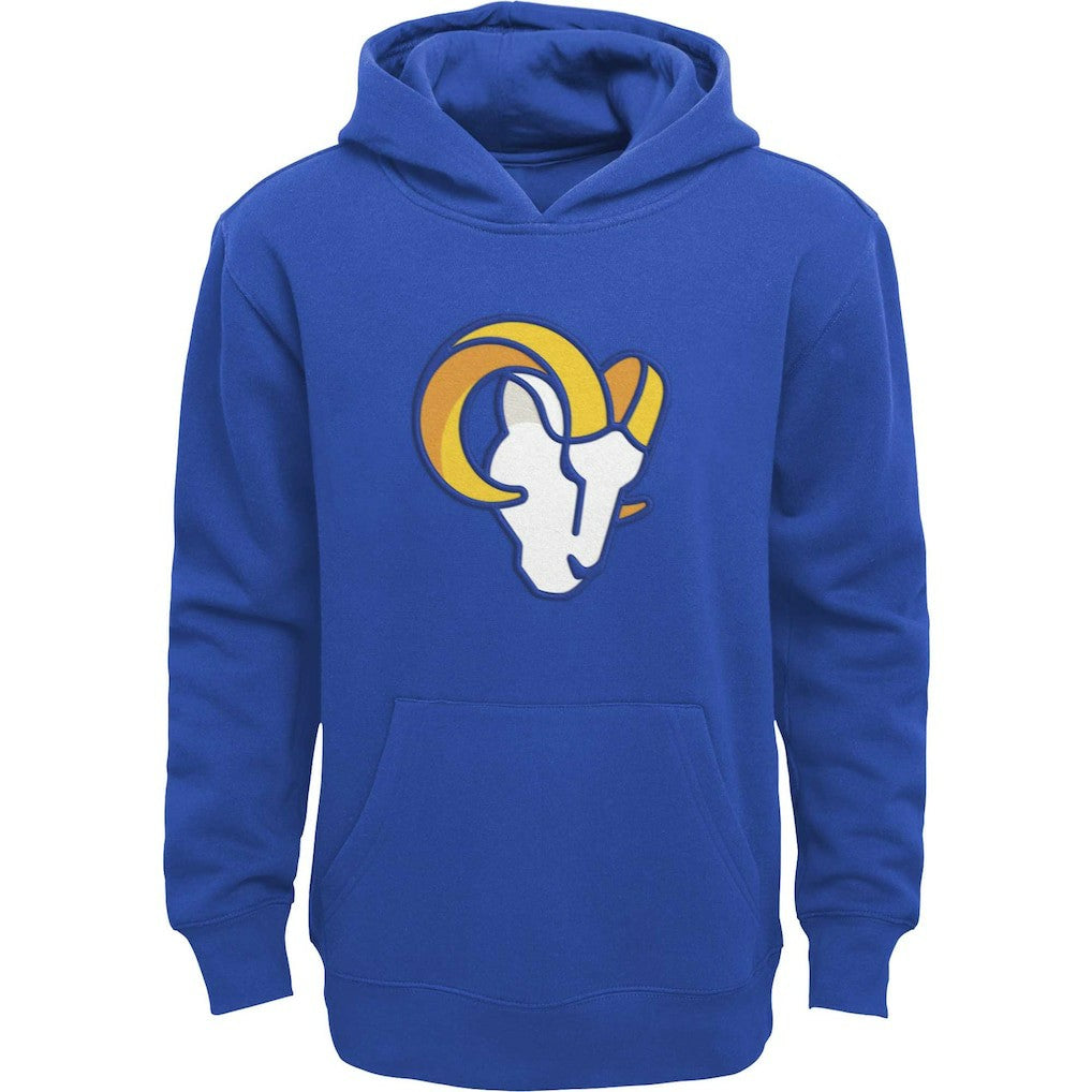 Los Angeles Rams Youth Prime Pullover Hoodie - Royal on sale