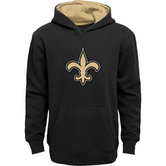 New Orleans Saints Youth Prime Pullover Hoodie - Black sale