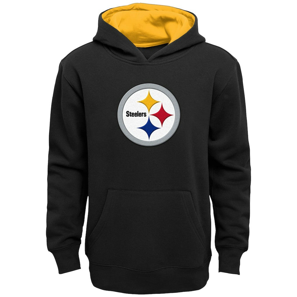 Pittsburgh Steelers Youth Prime Pullover Hoodie - Black online