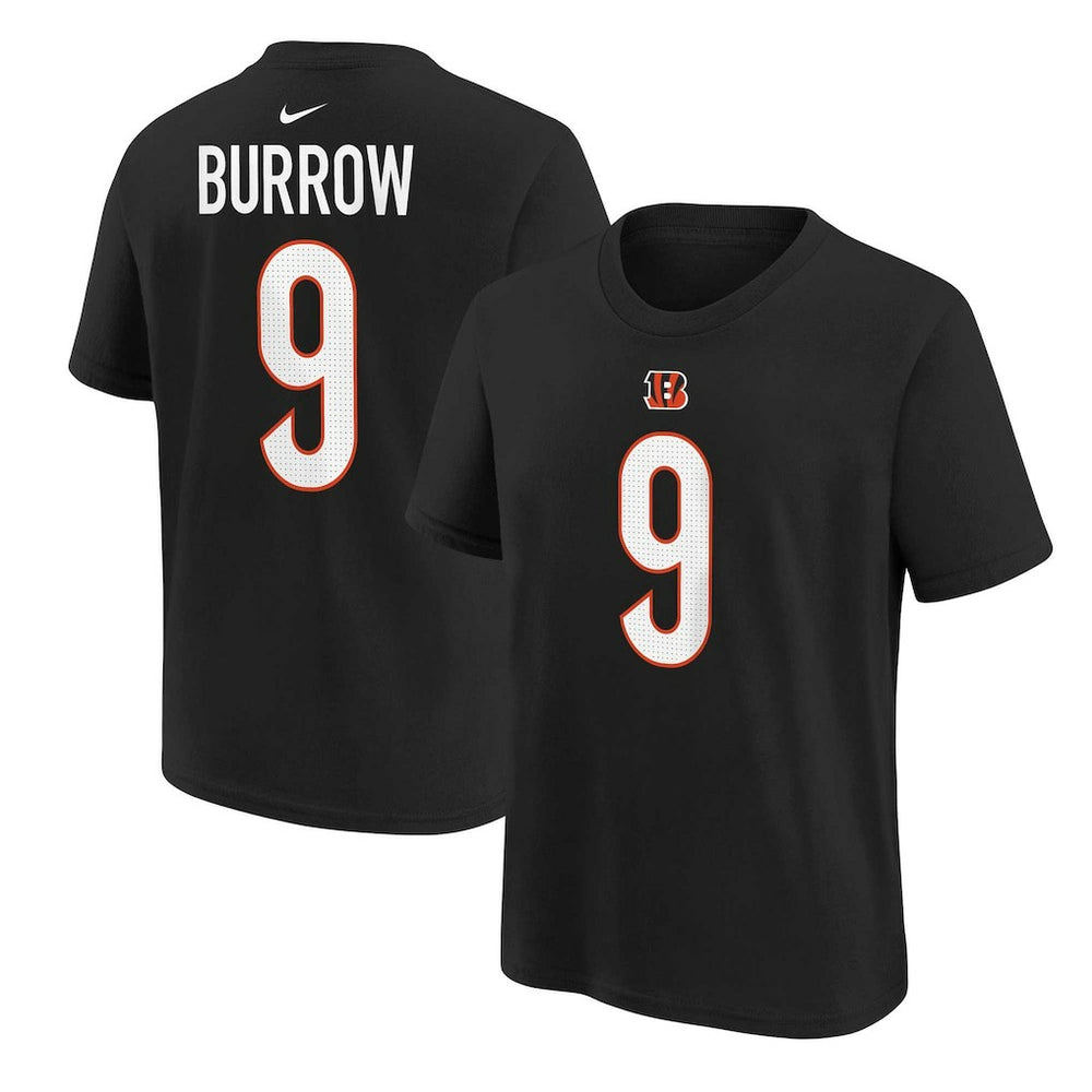 Joe Burrow Cincinnati Bengals Youth Player Name & Number T-Shirt - Black | Nike online