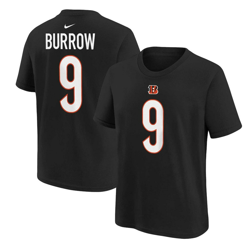 Joe Burrow Cincinnati Bengals Youth Player Name & Number T-Shirt - Black | Nike online
