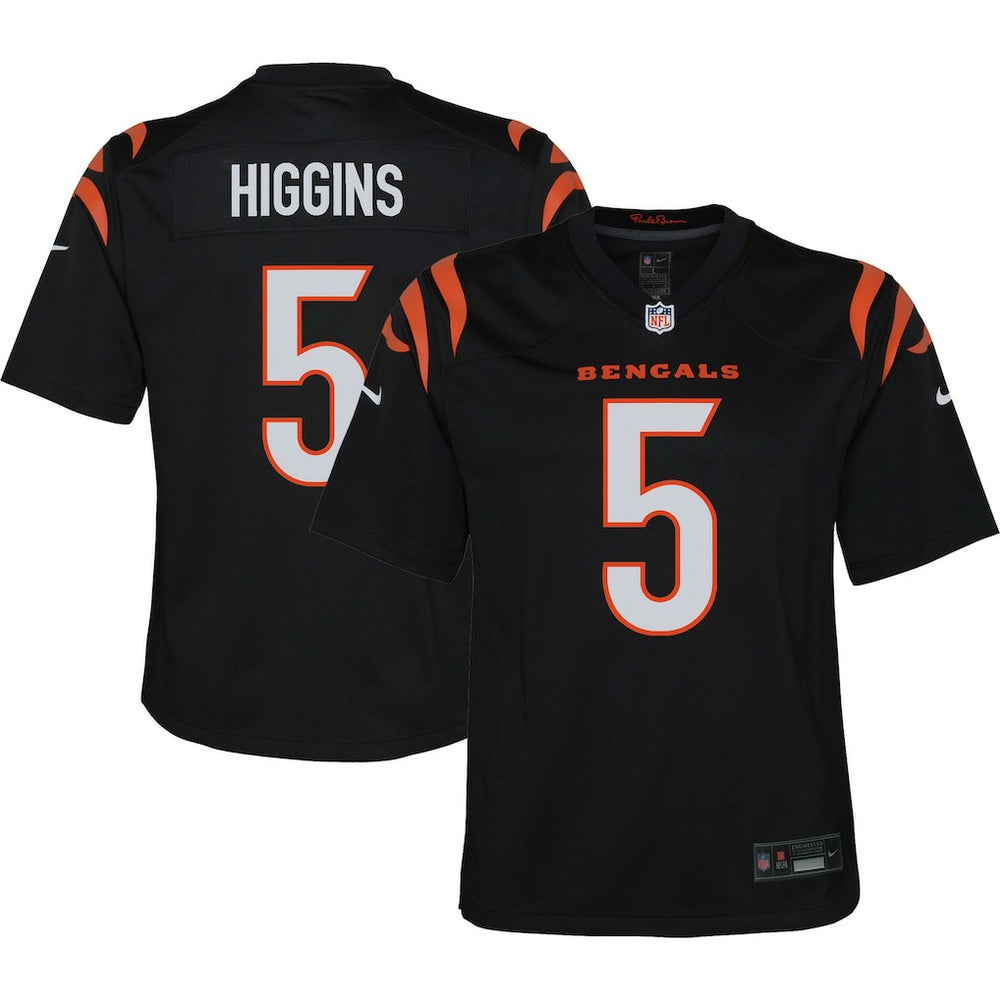 Tee Higgins Cincinnati Bengals Youth Game Jersey - Black | Nike cheap