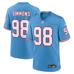 Jeffery Simmons Tennessee Titans Youth Game Jersey - Light Blue | Nike cheap