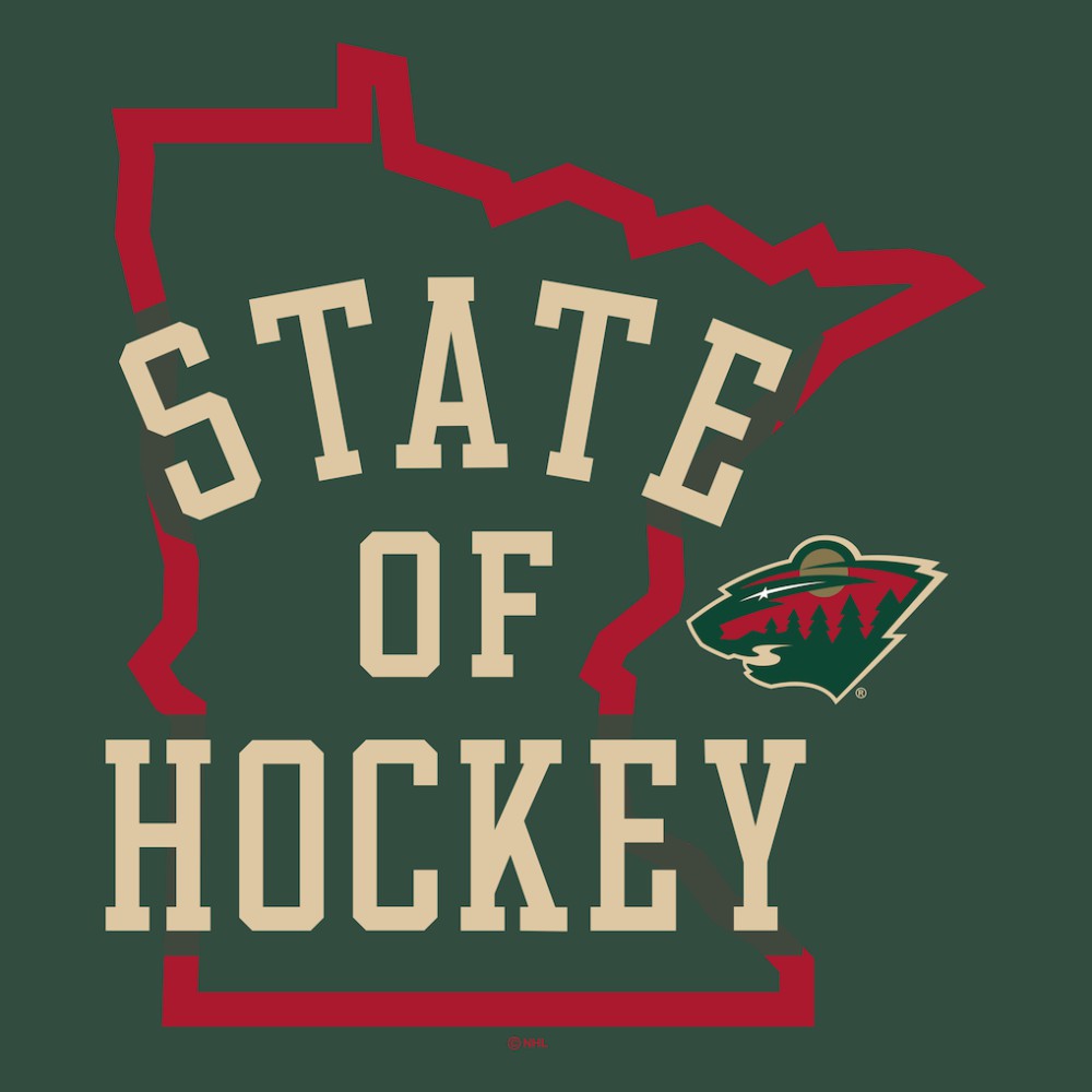 Minnesota Wild Territorial Pullover Hoodie Green