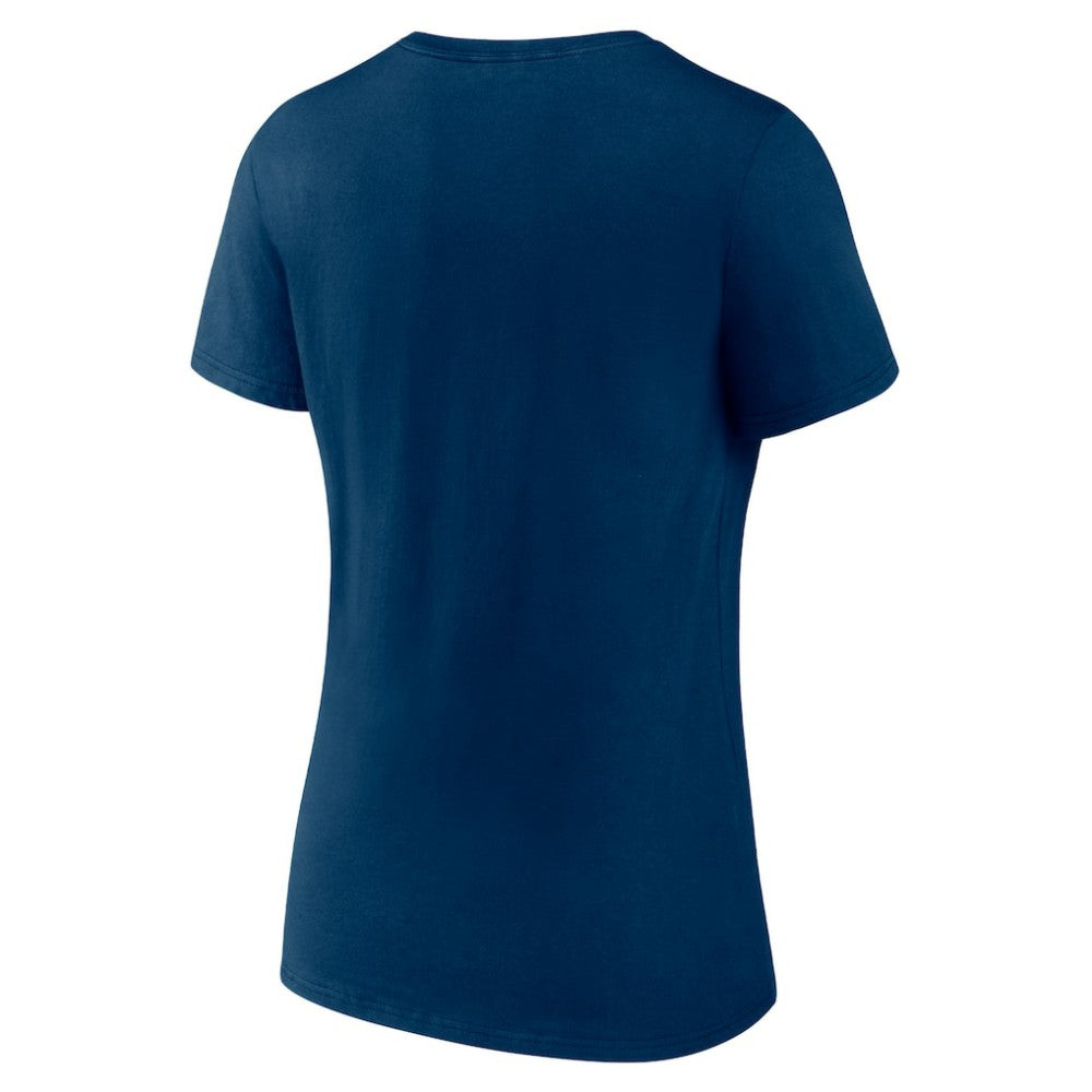 Seattle Kraken Women's Proclamation V-Neck T-Shirt Deep Sea Blue