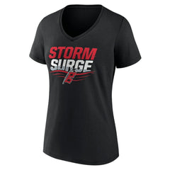 Carolina Hurricanes Women's Represent V-Neck T-Shirt Black