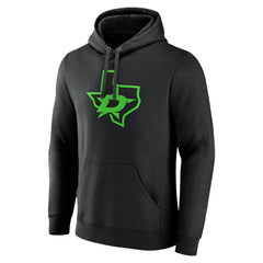 Dallas Stars Alternate Logo Pullover Hoodie Black
