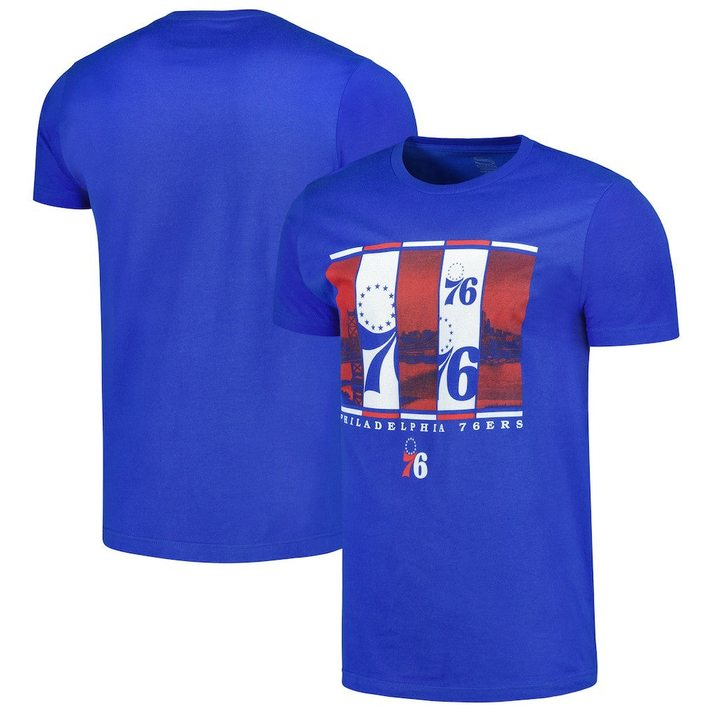 Philadelphia 76ers Stadium Essentials City Skyline T-Shirt - Royal cheap