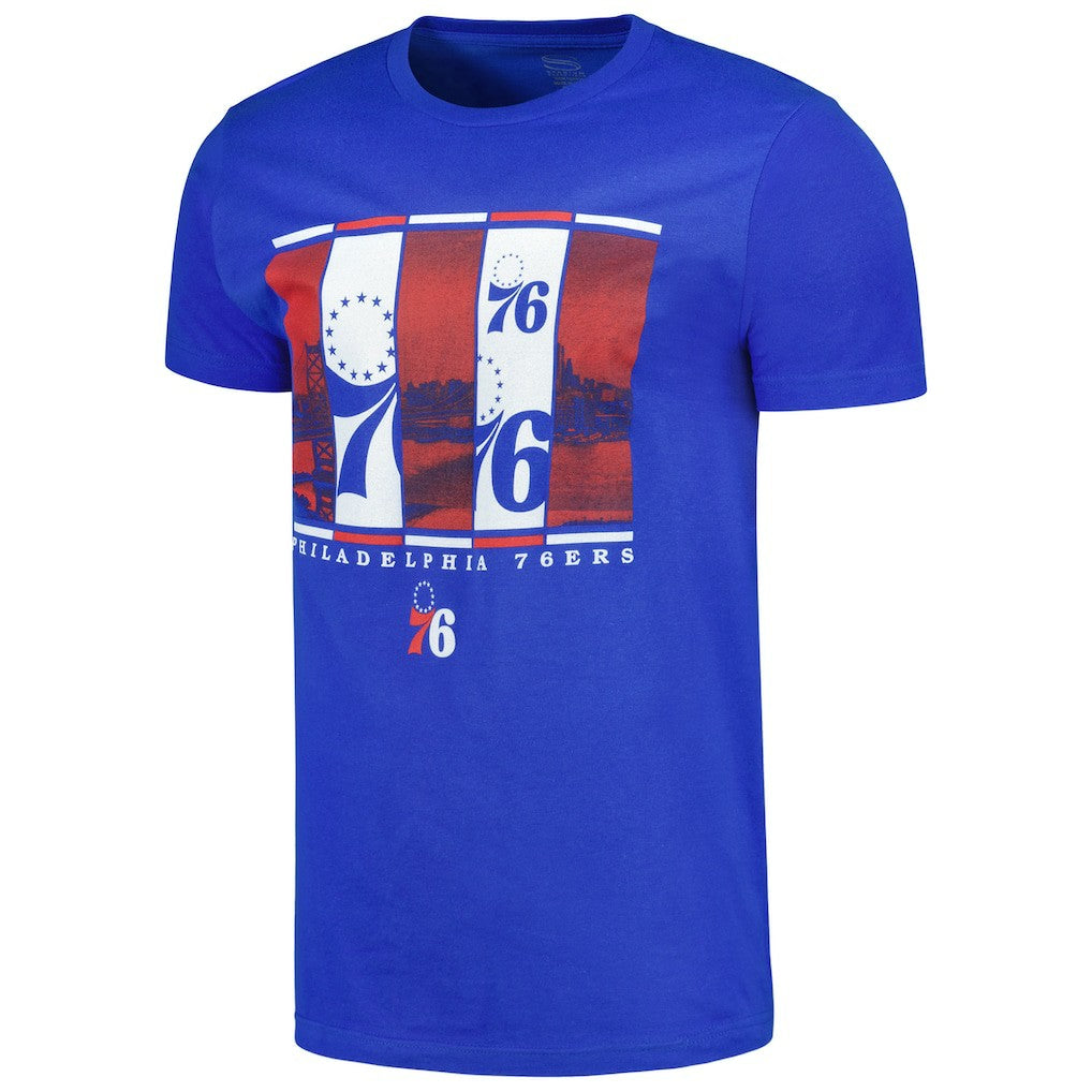 Philadelphia 76ers Stadium Essentials City Skyline T-Shirt - Royal cheap