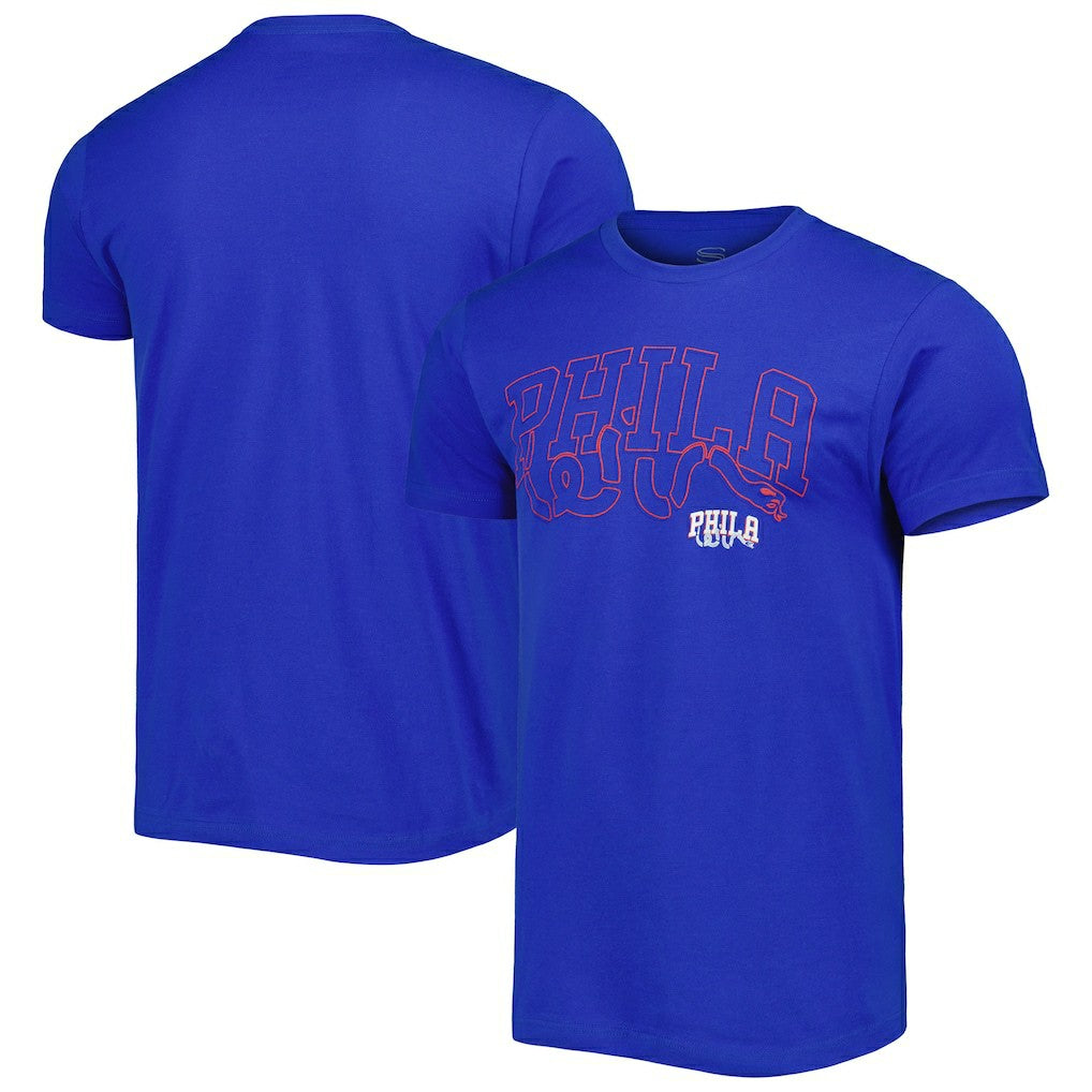 Philadelphia 76ers Stadium Essentials Unisex Element Logo Pop T-Shirt - Royal cheap
