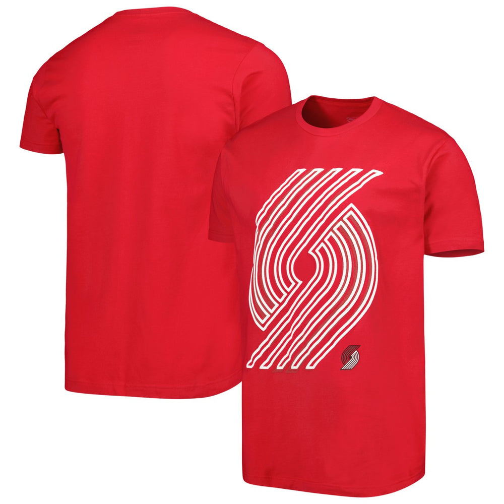 Portland Trail Blazers Stadium Essentials Unisex Element Logo Pop T-Shirt - Red online