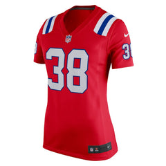 Rhamondre Stevenson New England Patriots Women's Team Game Jersey - Red | Nike cheap