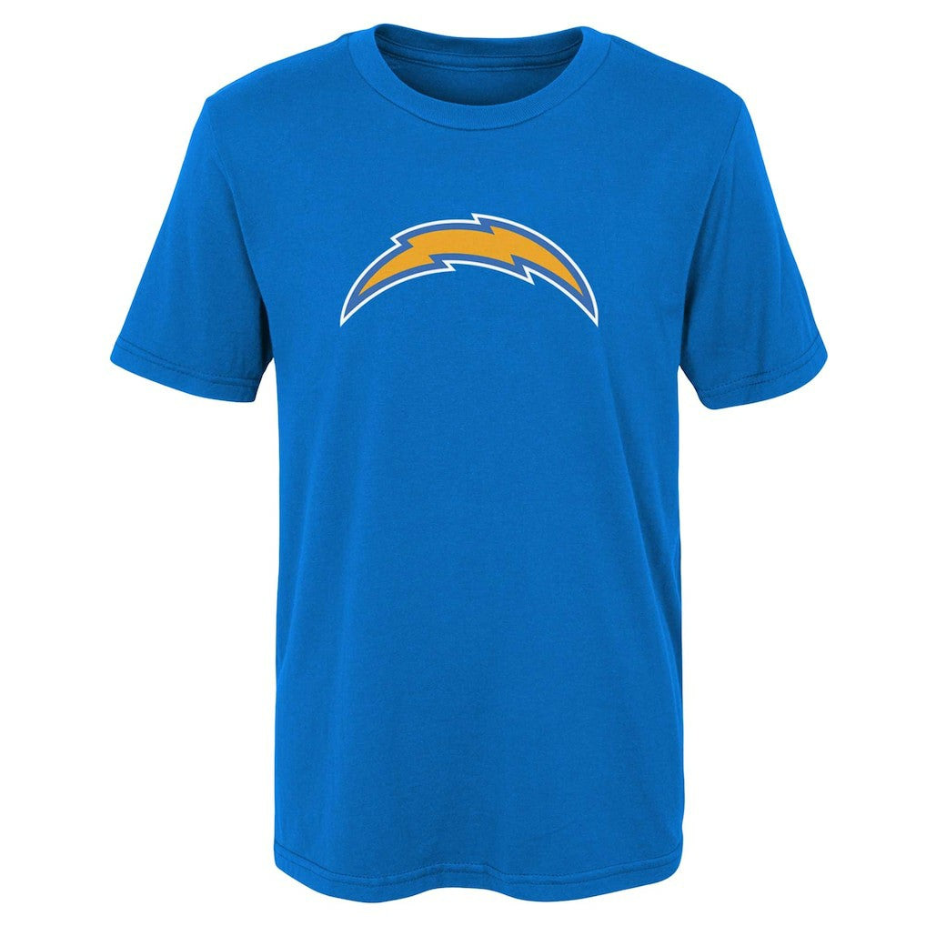 Los Angeles Chargers Preschool Primary Logo T-Shirt - Powder Blue for sale