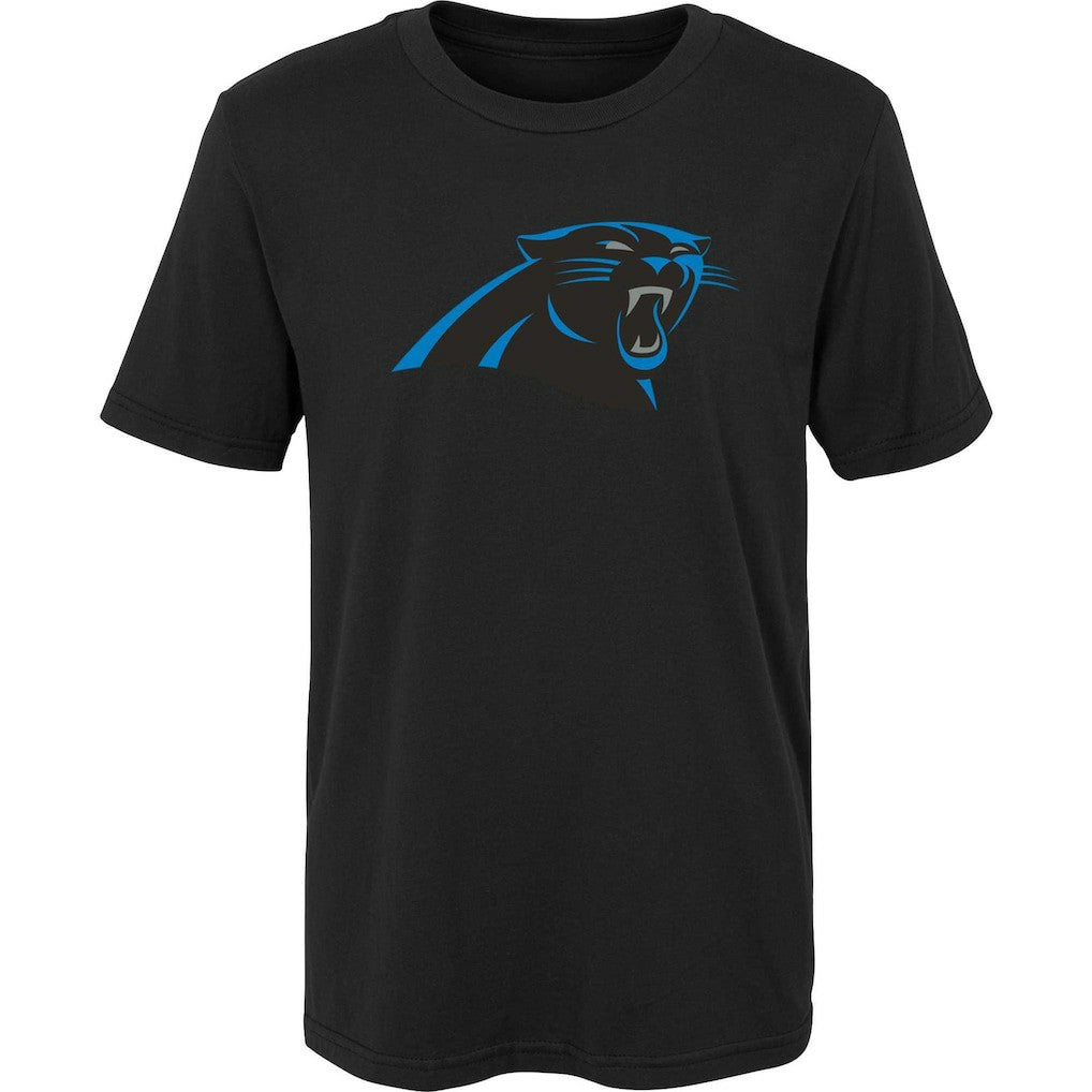 Carolina Panthers Preschool Primary Logo T-Shirt - Black on sale