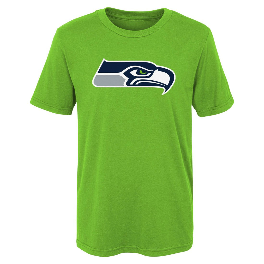 Seattle Seahawks Preschool Primary Logo T-Shirt - Neon Green discount