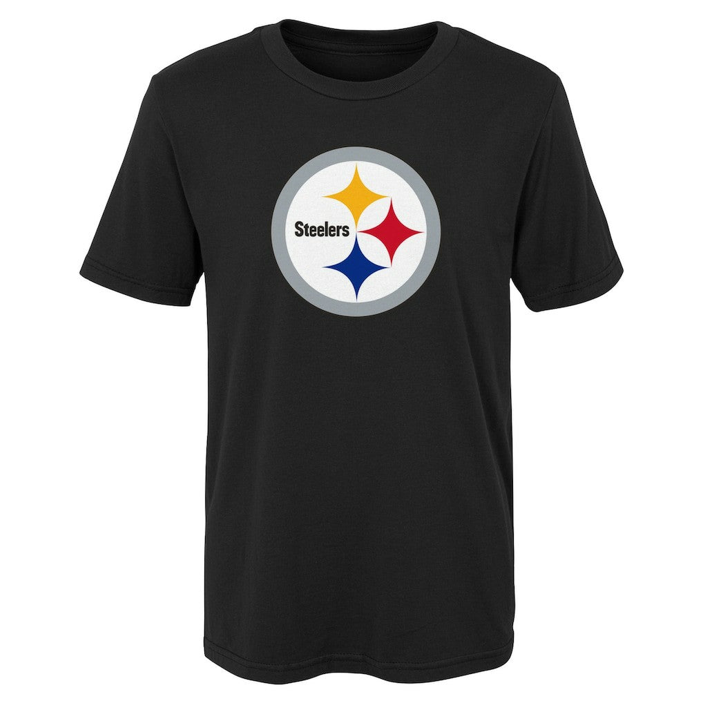 Pittsburgh Steelers Preschool Primary Logo T-Shirt - Black on sale
