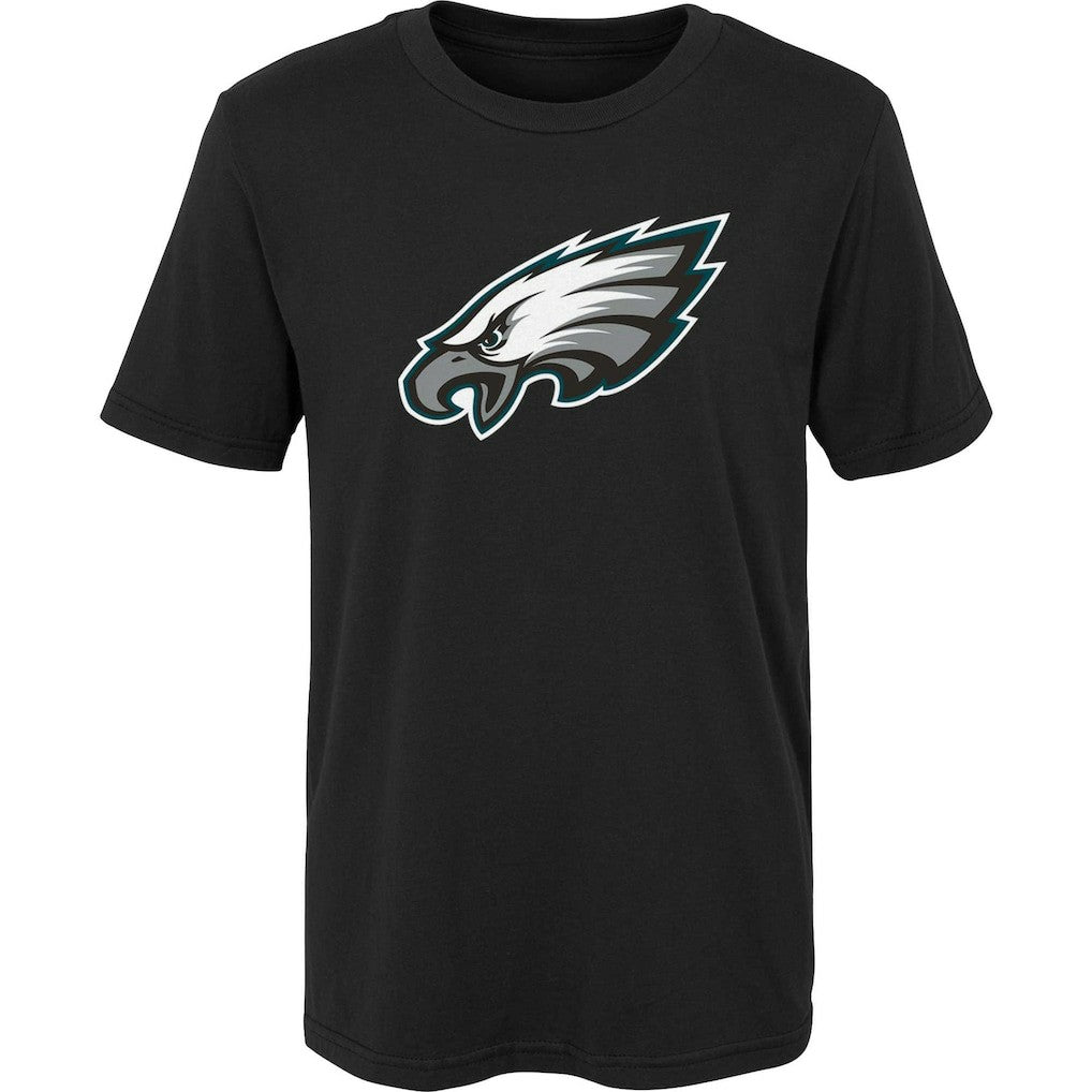 Philadelphia Eagles Outerstuff Youth Primary Logo T-Shirt - Black sale