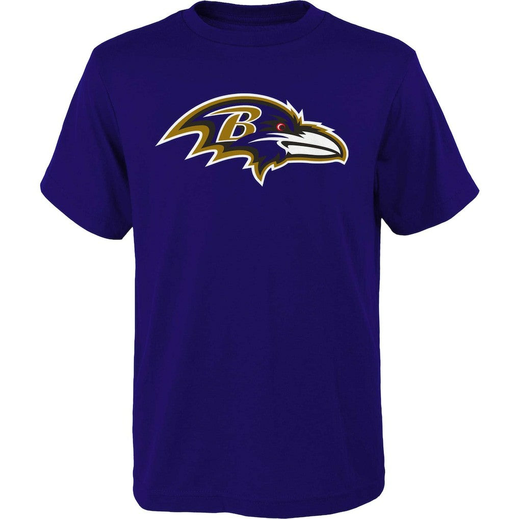 Baltimore Ravens Outerstuff Youth Primary Logo T-Shirt - Purple outlet