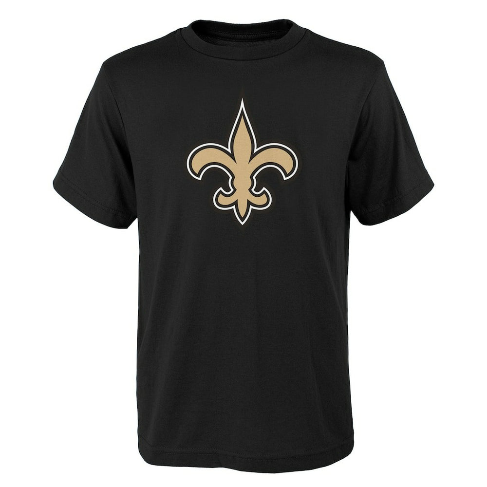 New Orleans Saints Outerstuff Youth Primary Logo T-Shirt - Black cheap