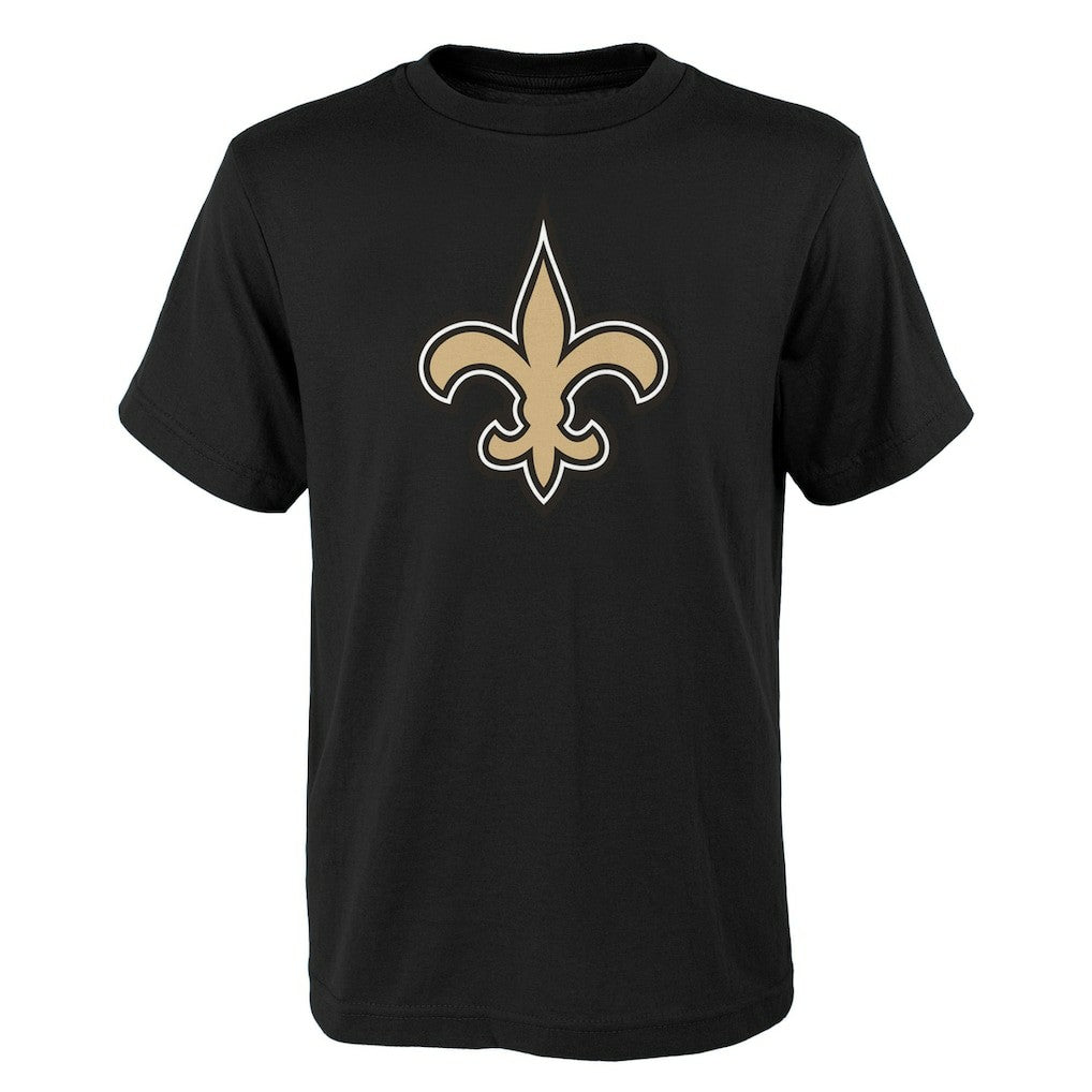 New Orleans Saints Outerstuff Youth Primary Logo T-Shirt - Black cheap
