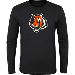 Cincinnati Bengals Youth Primary Logo Long Sleeve T-Shirt - Black outlet