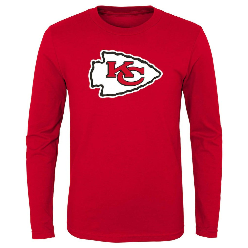 Kansas City Chiefs Preschool Primary Logo Long Sleeve T-Shirt - Red outlet