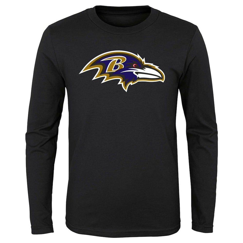 Baltimore Ravens Preschool Primary Logo Long Sleeve T-Shirt - Black online