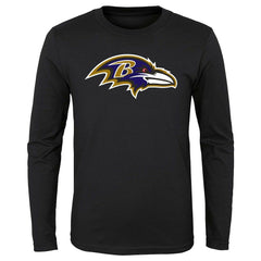 Baltimore Ravens Preschool Primary Logo Long Sleeve T-Shirt - Black online