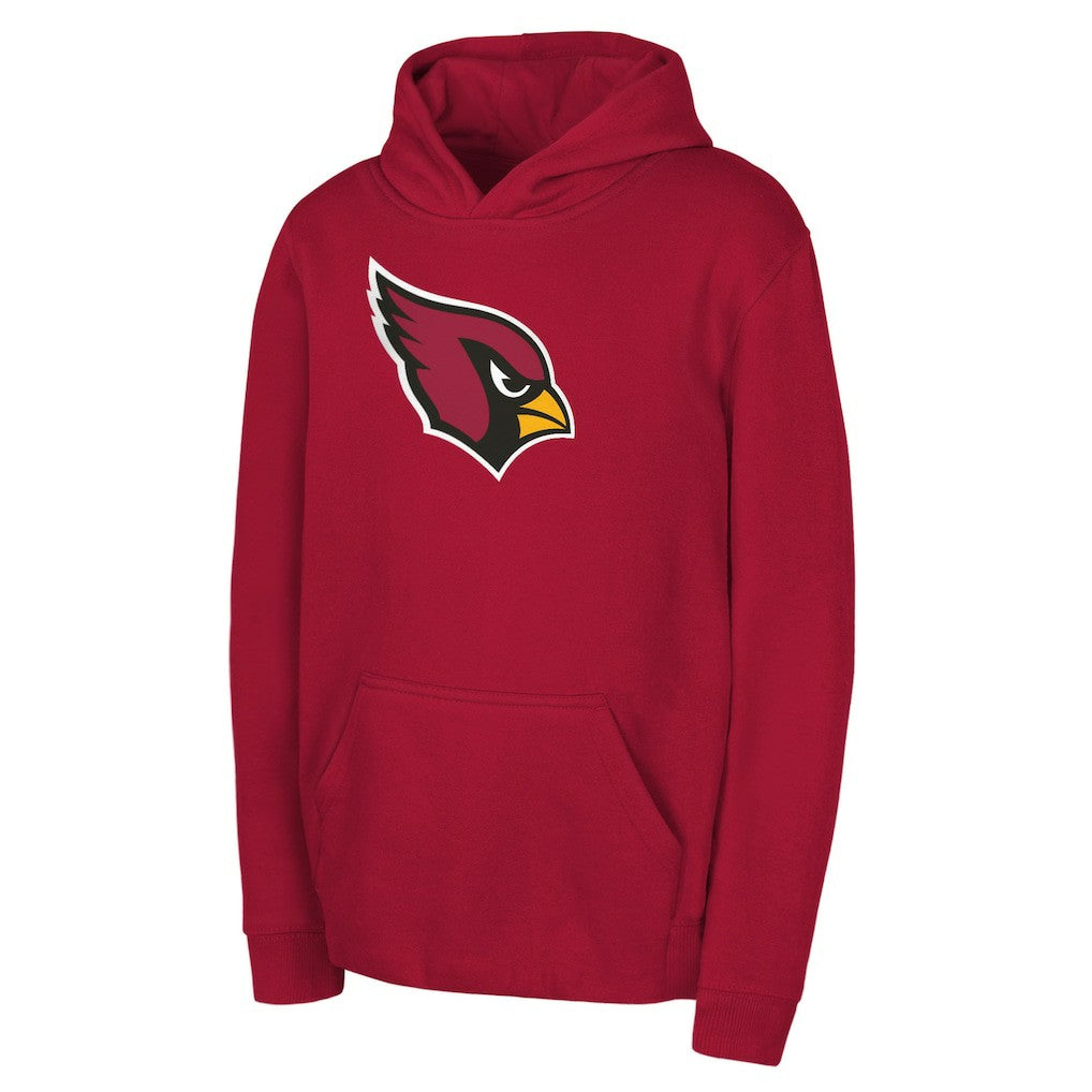 Arizona Cardinals Youth Team Logo Pullover Hoodie - Cardinal cheap