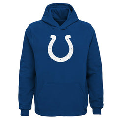 Indianapolis Colts Youth Team Logo Pullover Hoodie - Royal for sale